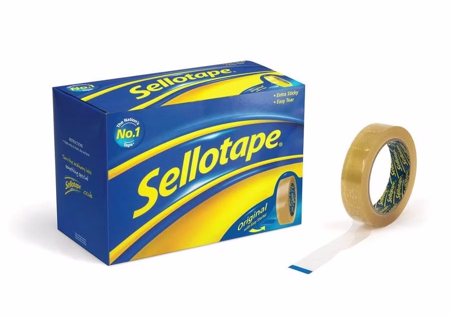 Sellotape adhesive tape - 15 Brands That Became Household Names in Nigeria
